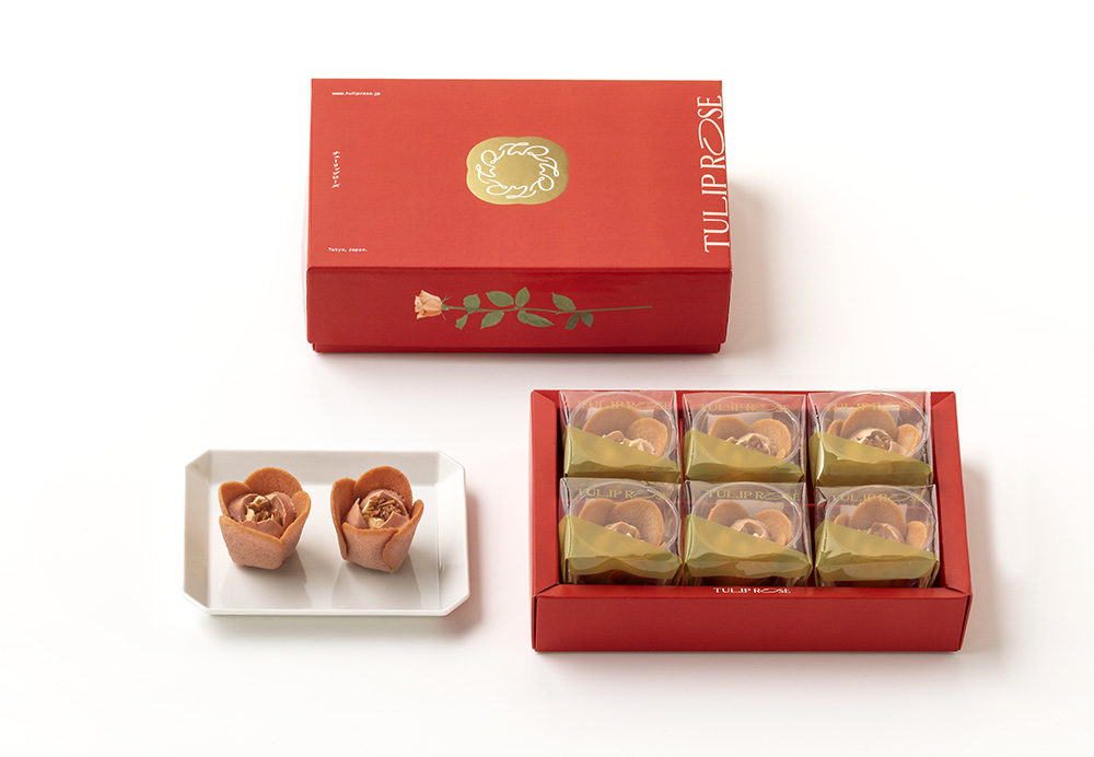 TOKYO TULIP ROSE「チューリップローズ アップルバターキャラメル 6個入」