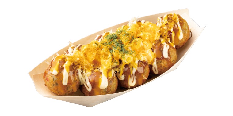 銀だこ「カレー風味のチーズてりたま」1舟8個入り