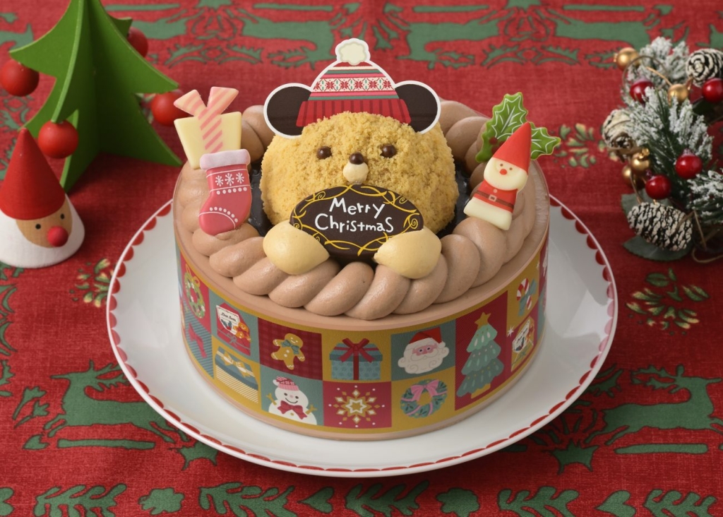 銀座コージーコーナー「くまさんのチョコレートケーキ(4.5号)」