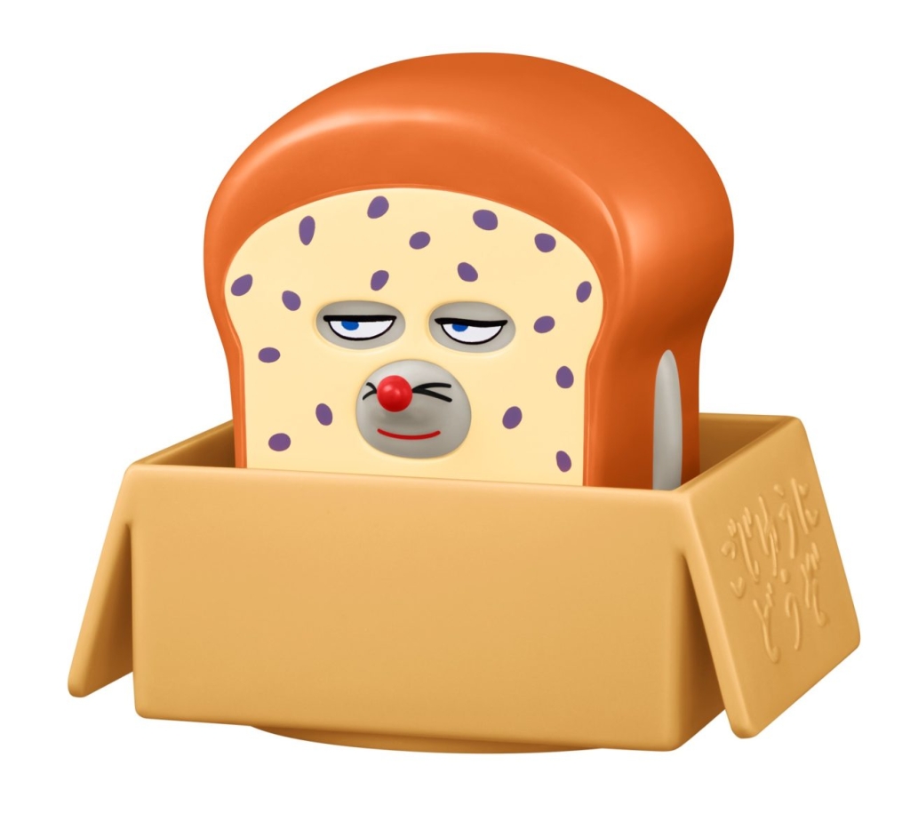 マクドナルド ハッピーセット「パンどろぼう まちぶせフィギュア&食パンスタンプ」