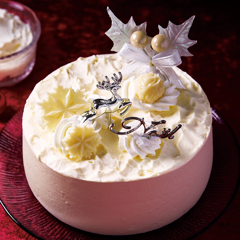 フランス産クリームチーズ使用 Xmasトリプルチーズデコレーション14cm