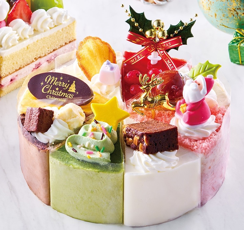 Xmasアソートデコレーション17cm