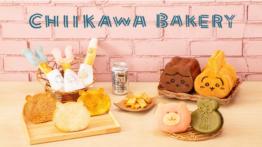ちいかわベーカリー 新作パンのラインアップ