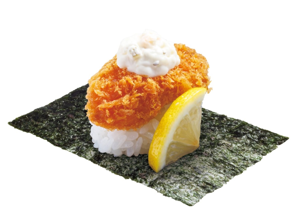 はま寿司「広島県産牡蠣(かき)のカキフライつつみ(タルタルソース)」