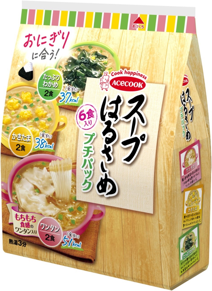 エースコック「スープはるさめプチパック6食入」