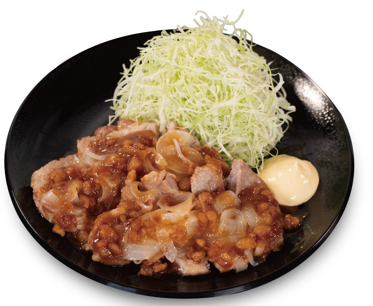 松のや「背脂生姜タレのポークフライドステーキ」