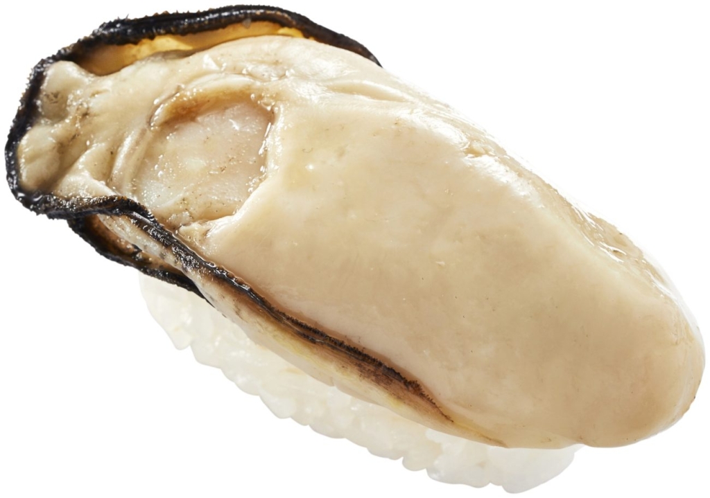 かっぱ寿司「瀬戸内海産 蒸し牡蠣」