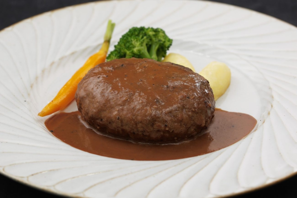 黒×黒ハンバーグ~ブラウンバターソース~