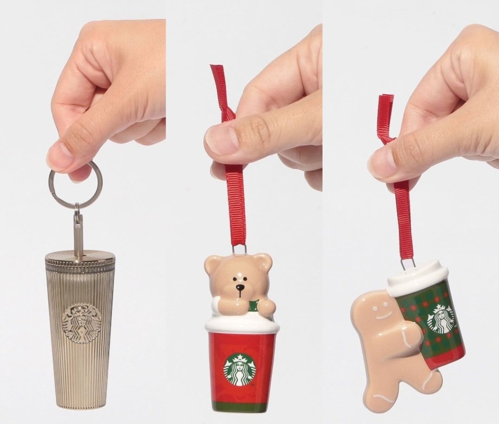 ホリデー2025オーナメント「コールドカップタンブラー」「RED CUPベアリスタ」「RED CUPジンジャーブレッドマン」