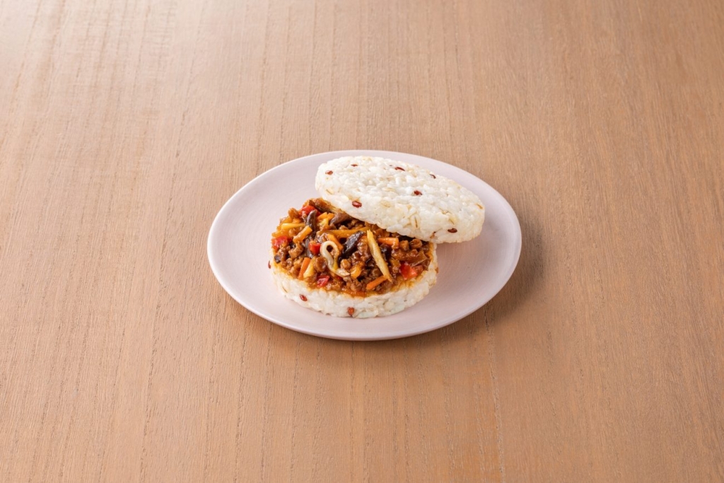 テーブルマーク「雑穀ライスバーガー ビビンバ味」