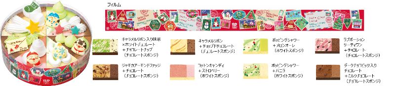 サーティワン「クリスマス パレット8」