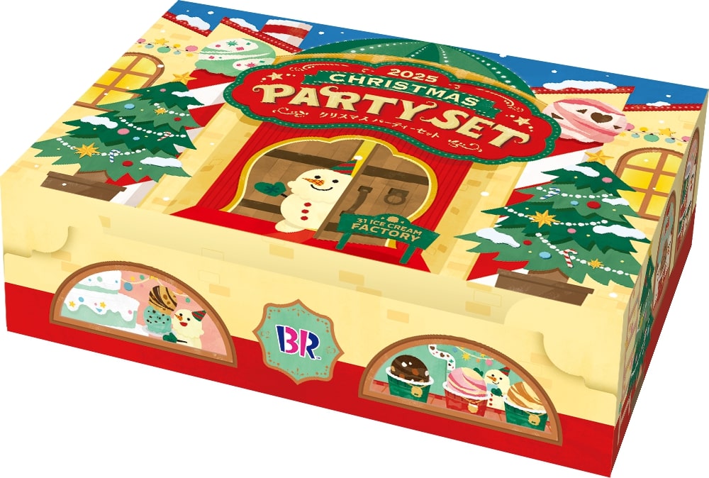 サーティワン「クリスマス パーティーセット」BOX