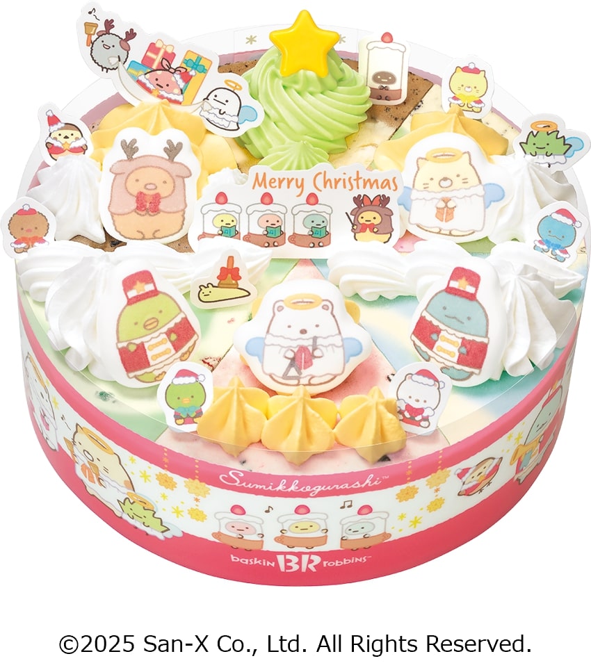 サーティワン「すみっコぐらし クリスマス パレット6」