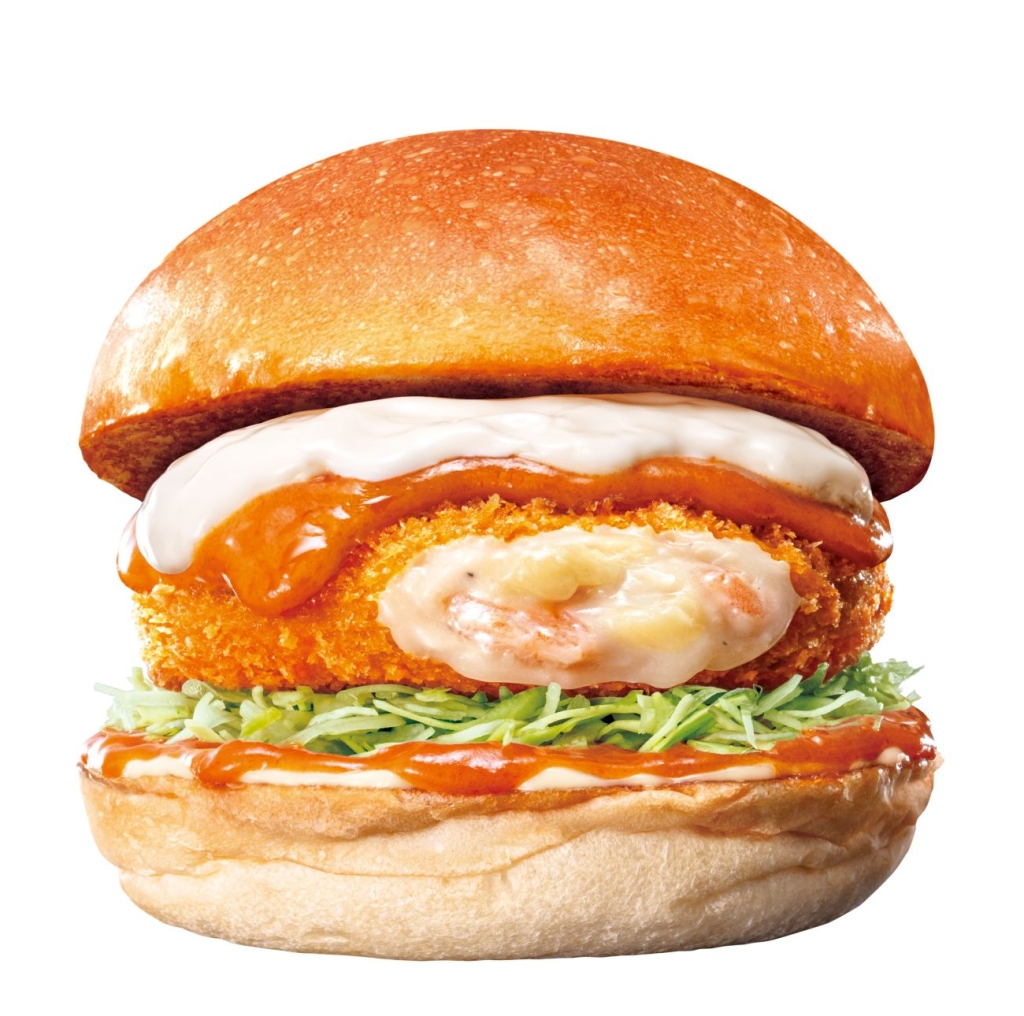 ロッテリア「海老ビスク えびグラタンバーガー」