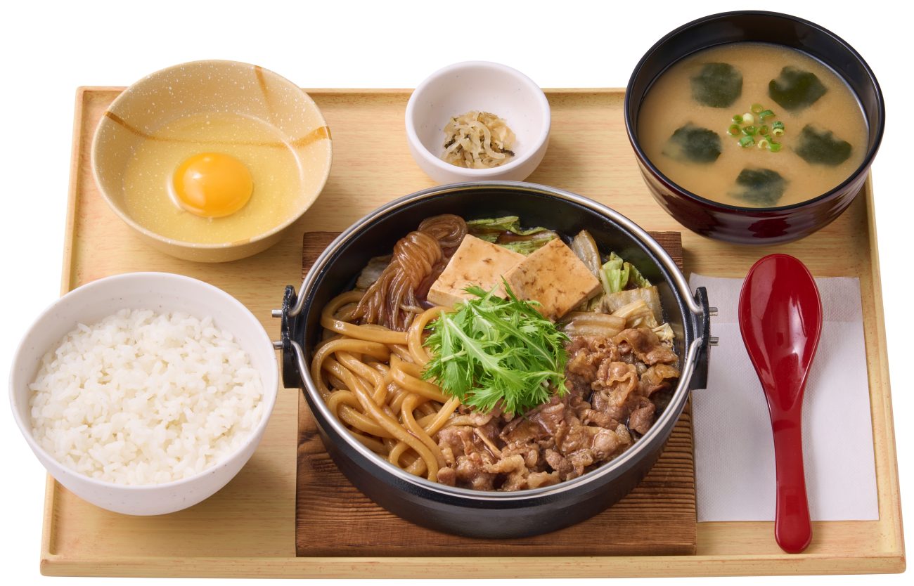 やよい軒「すき焼き定食」