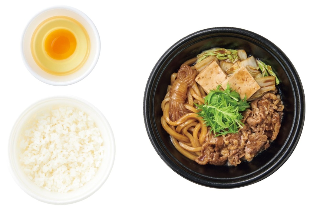 やよい軒「テイクアウト すき焼き ごはん・生たまご付」