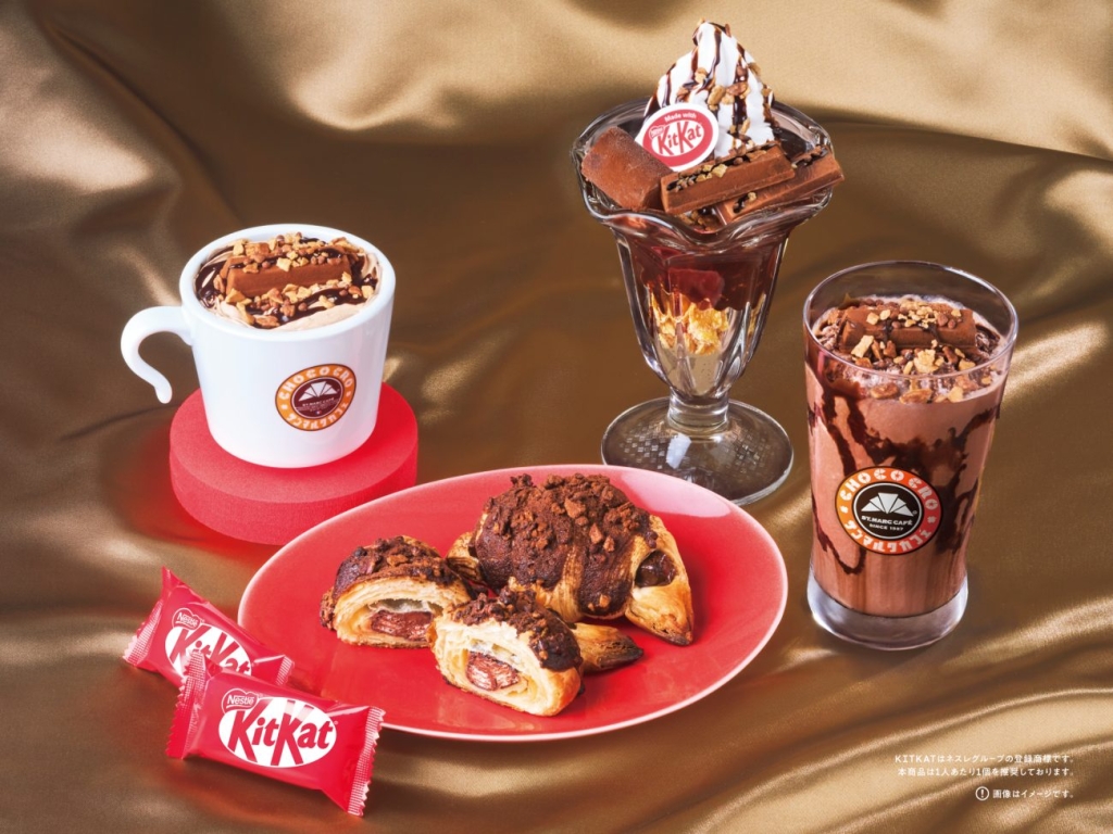 サンマルク×キットカット コラボメニュー4品