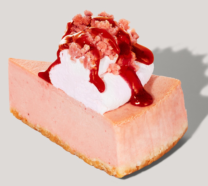 スターバックス「ストロベリーチーズケーキ」