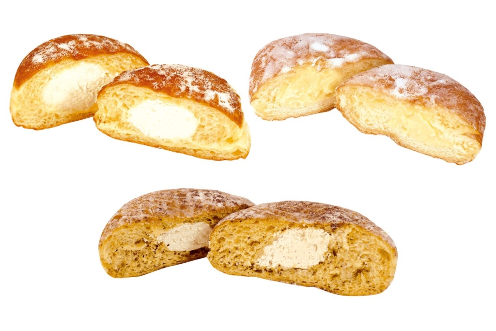 「milkyクリームドーナツ」プレーン・カスタード・ロイヤルミルキーティー(季節限定)