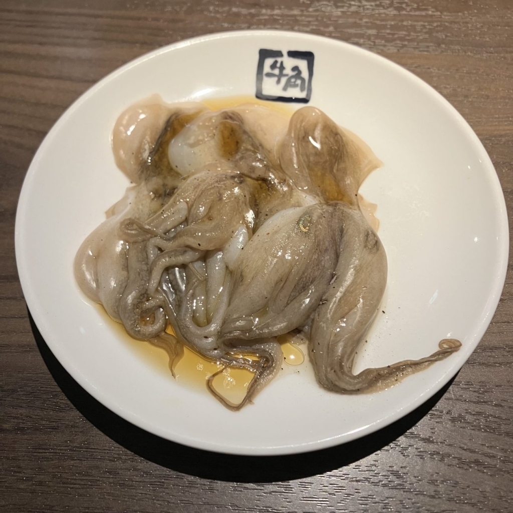 『イイダコの七輪焼き』