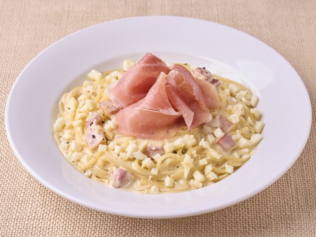 「カルボナーラ」+トッピング