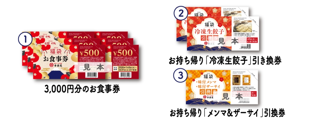 幸楽苑「2026年福袋」