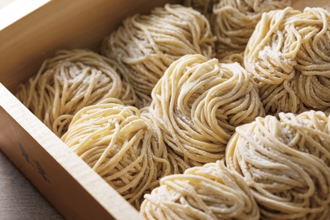 国内産硬質小麦を使った生パスタ