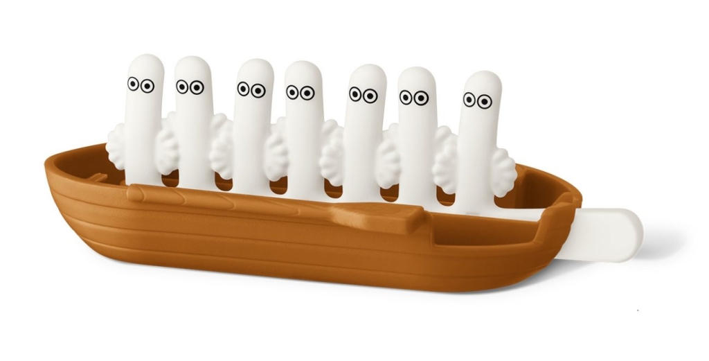 ニョロニョロ ボートのヘアコーム