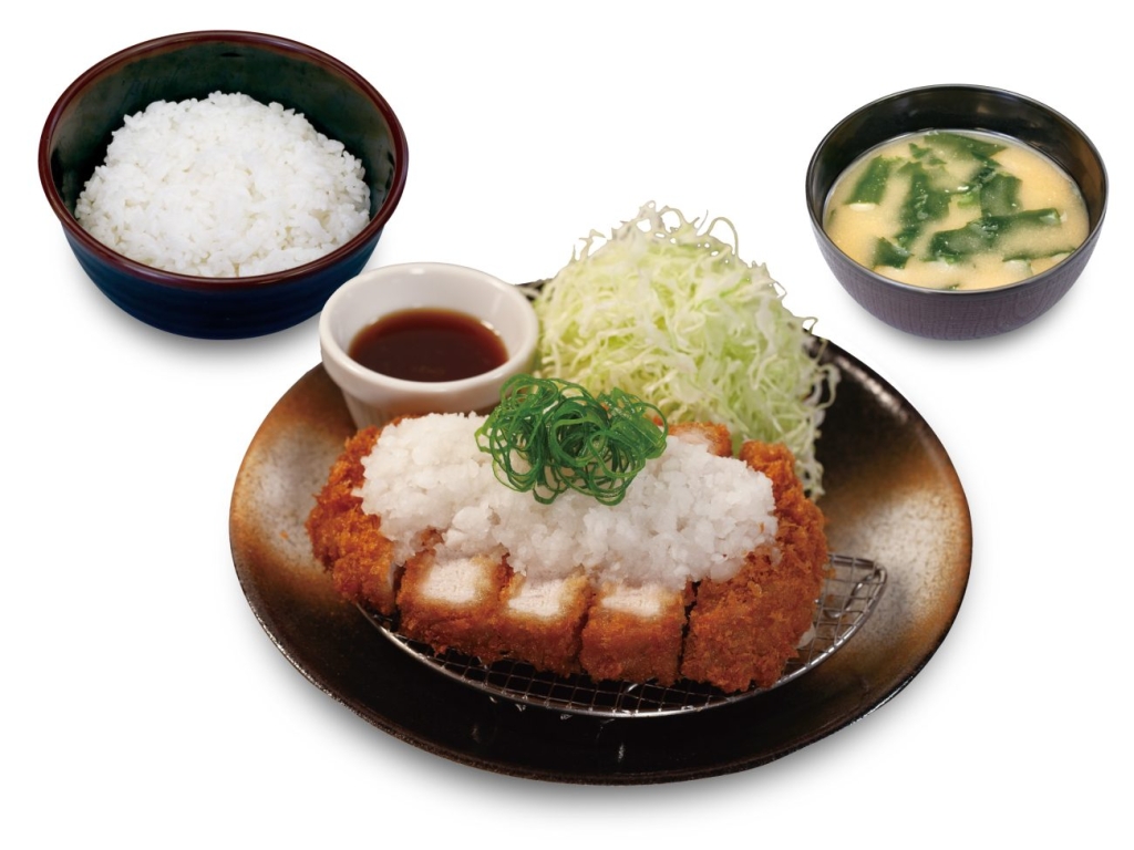 「超厚切り鬼おろしポン酢ロースかつ定食」