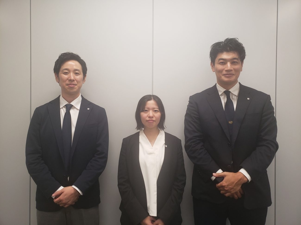 ローソン 左から今川征治氏 白鳥瑞穂氏 西川大樹氏