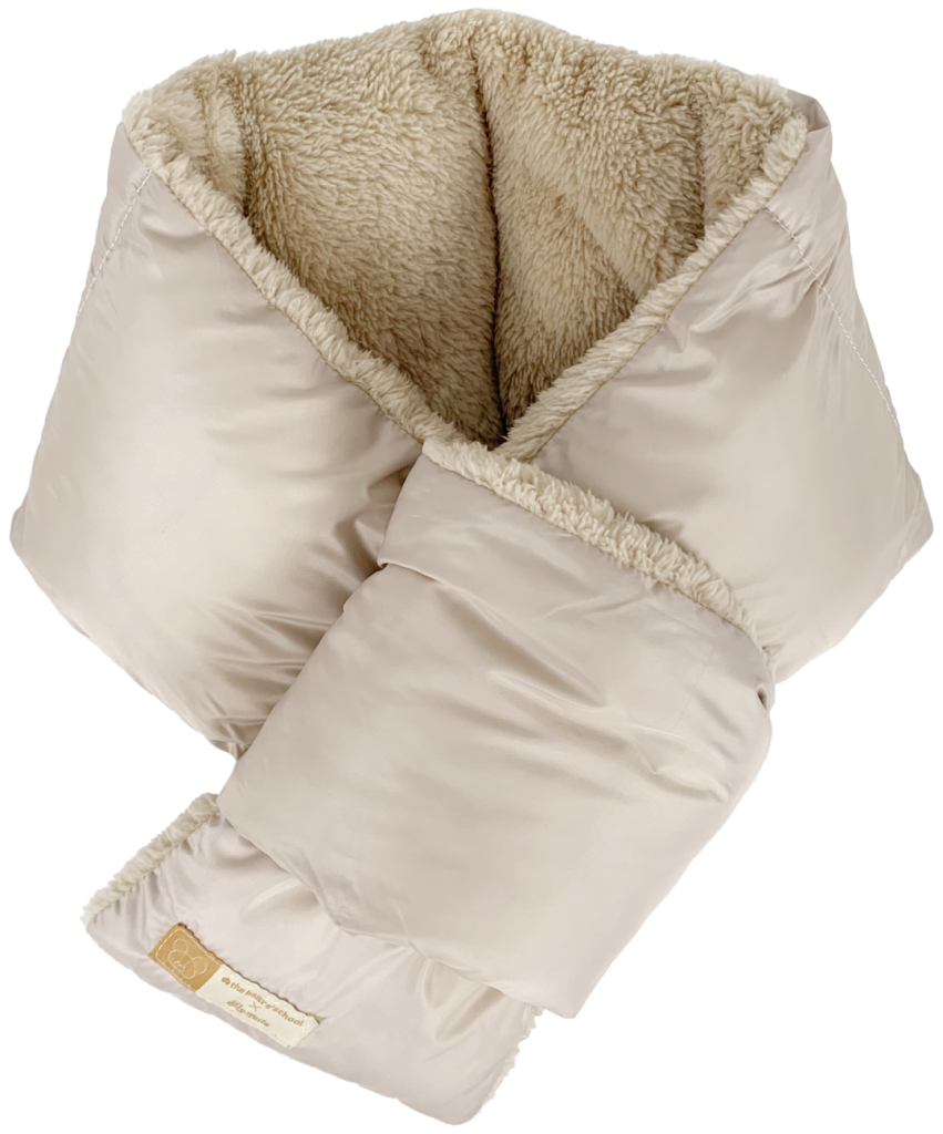 くまのがっこう 中綿マフラー