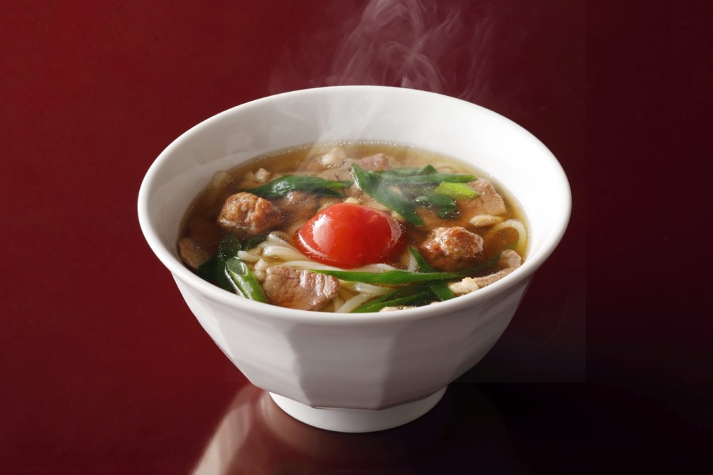 鴨コンソメ南蛮うどん