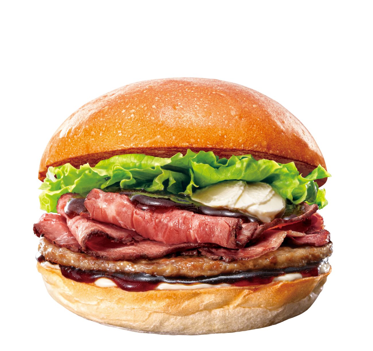 「ローストビーフバーガー」