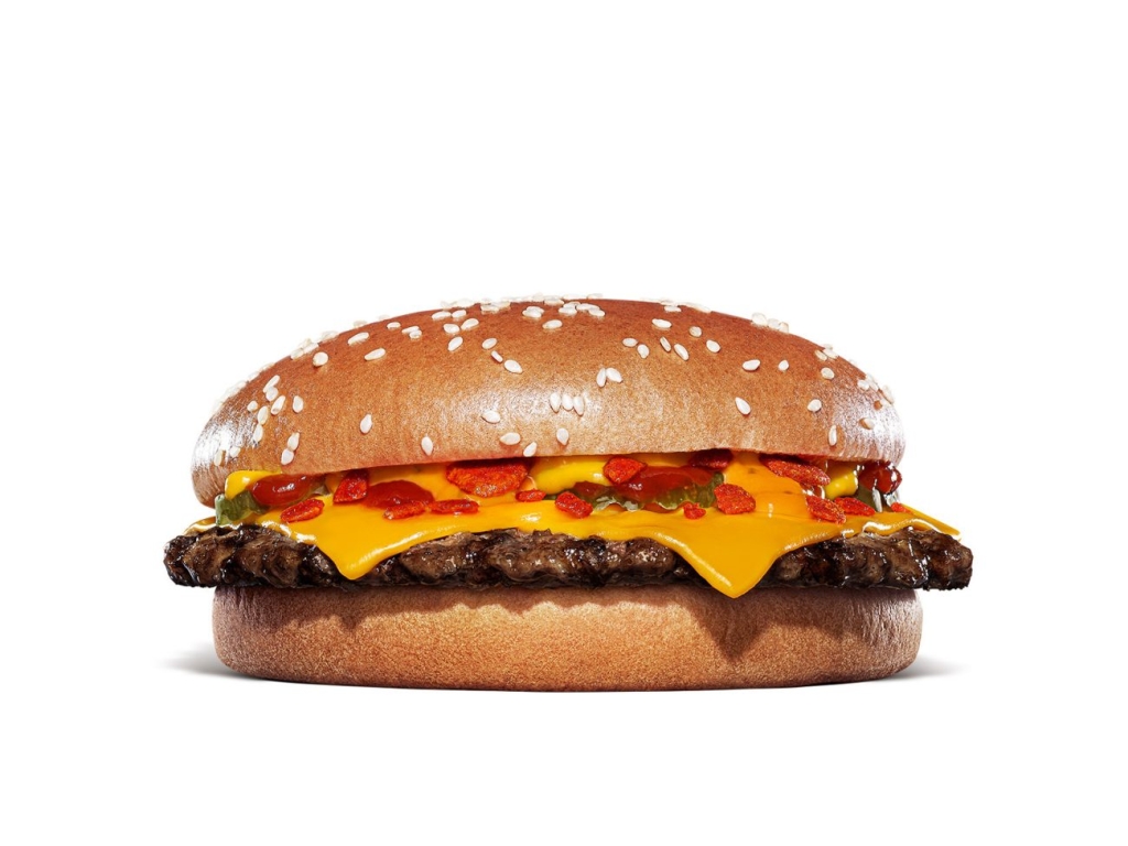 スパイシーにんにく・ガーリックバーガー