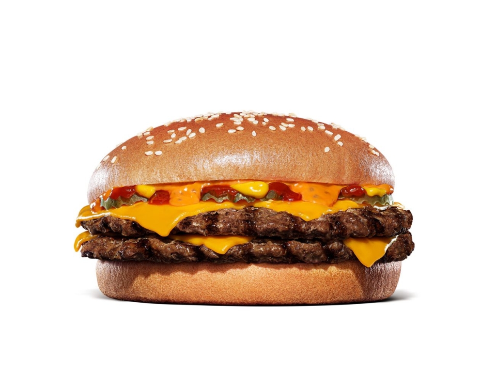 ダブルにんにく・ガーリックバーガー