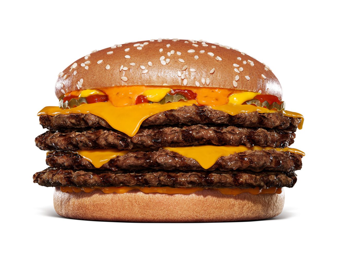 超大型バーガー『にんにく・ガーリック ザ・ワンパウンダー』が復活