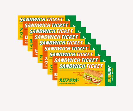 サンドイッチチケット