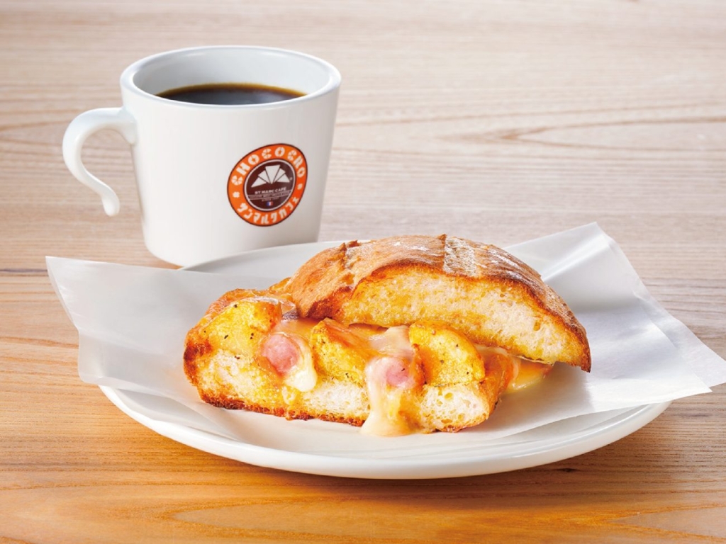 サンマルクホットサンド とろ～り3種チーズのジャーマンポテト