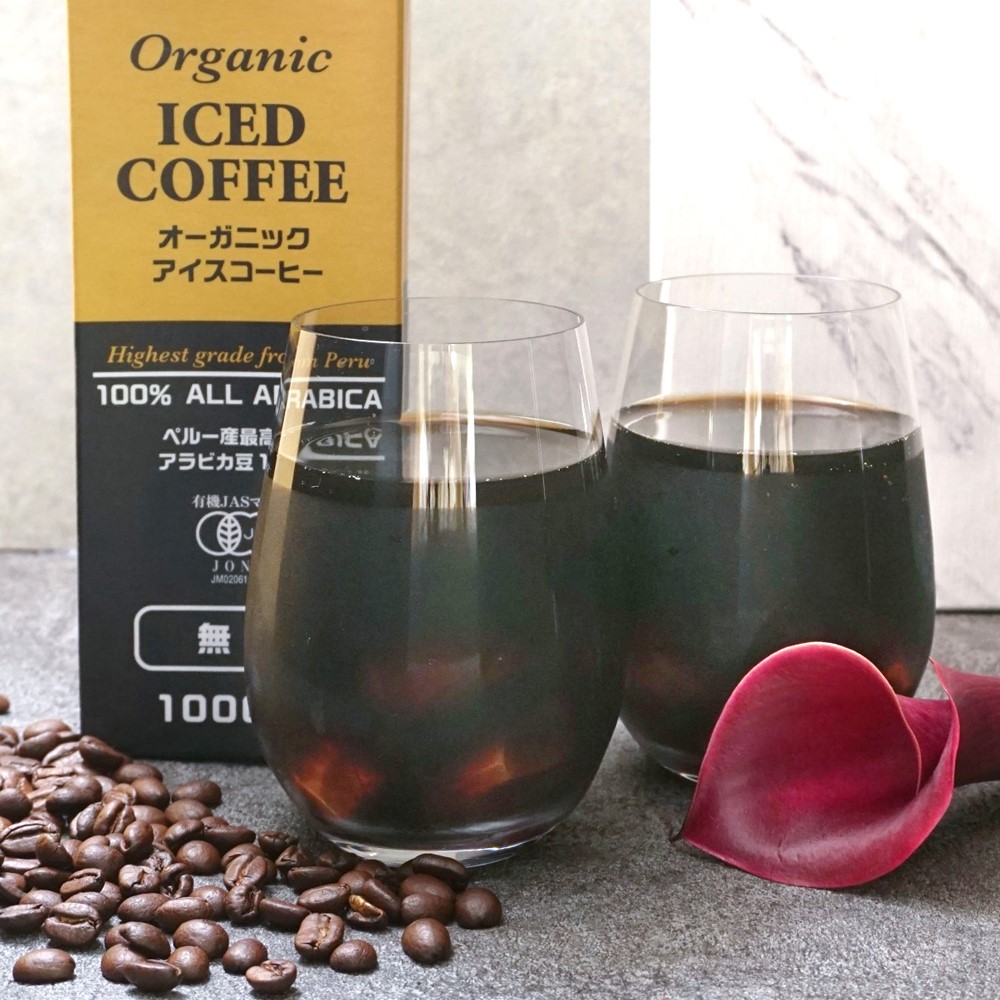 成城石井 ペルー産最高等級アラビカ豆100%オーガニックアイスコーヒー無糖12本※常温(6,100円)