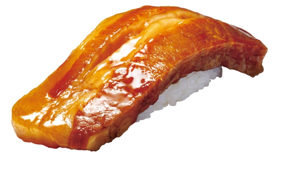 はま寿司「大判豚角煮握り(からし付き)」