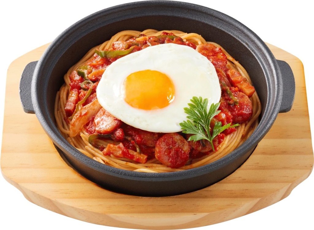 ジョリーパスタ「“鉄板パスタ”ナポリタン」