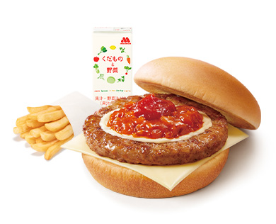 ワイワイモスチーズバーガーセット