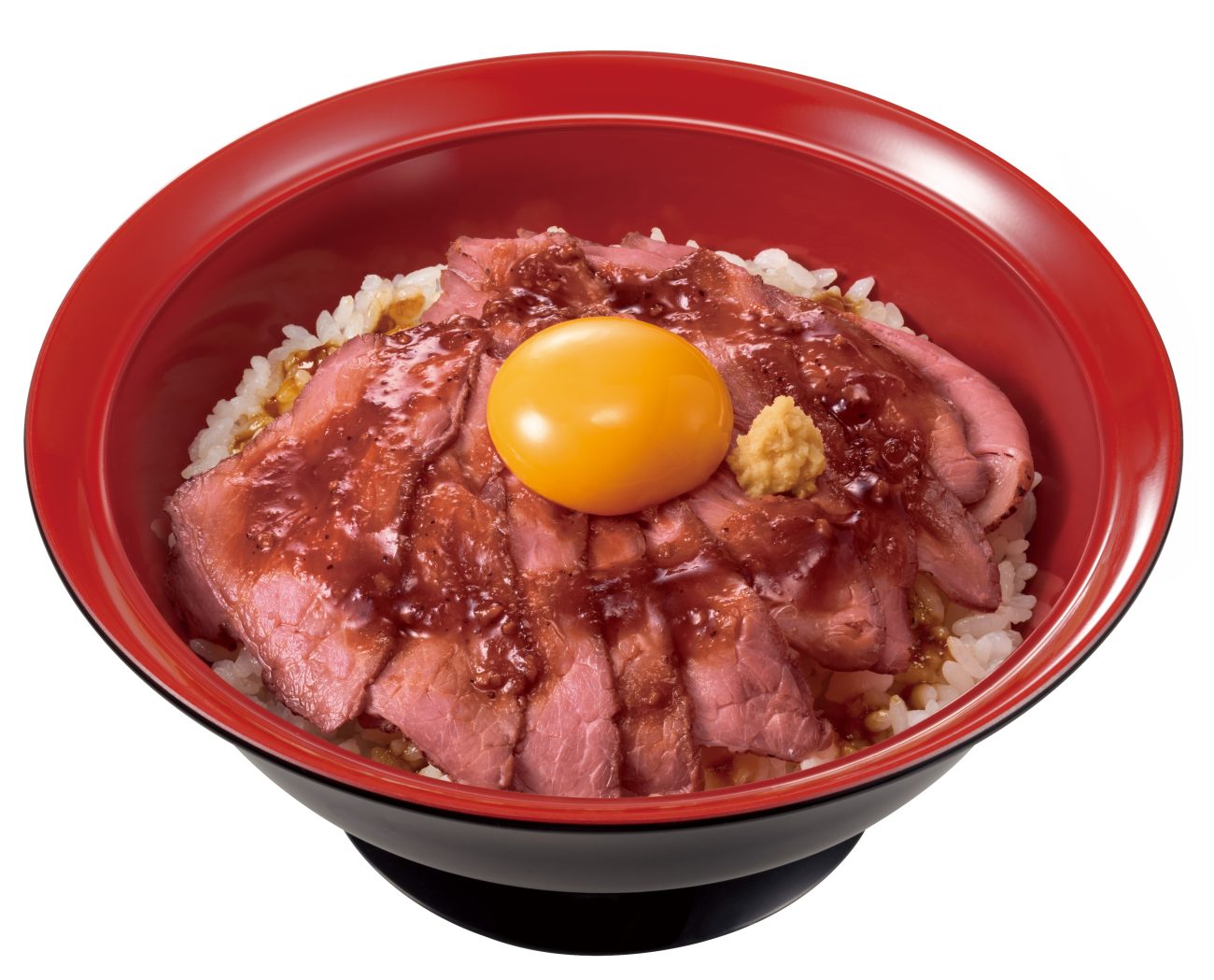 すき家「ローストビーフ丼」並盛