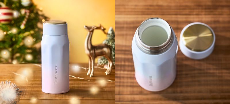 タリーズ「グラデーションパールボトル(ピンクブルー)」