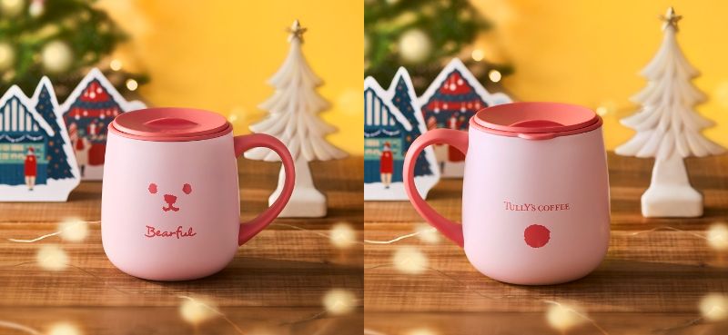 タリーズ「ベアフル コロンマグ(ピンク)」