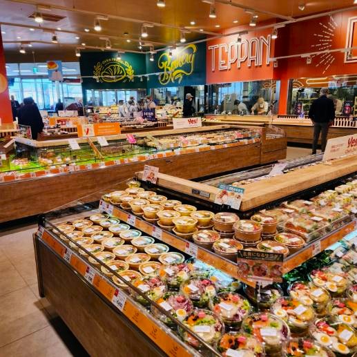 ヤオコー岩槻本丸店 惣菜など売場