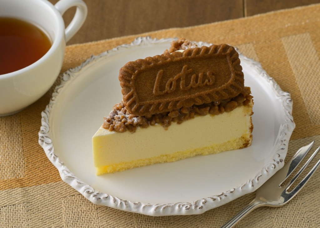 レアチーズwith Biscoff biscuit