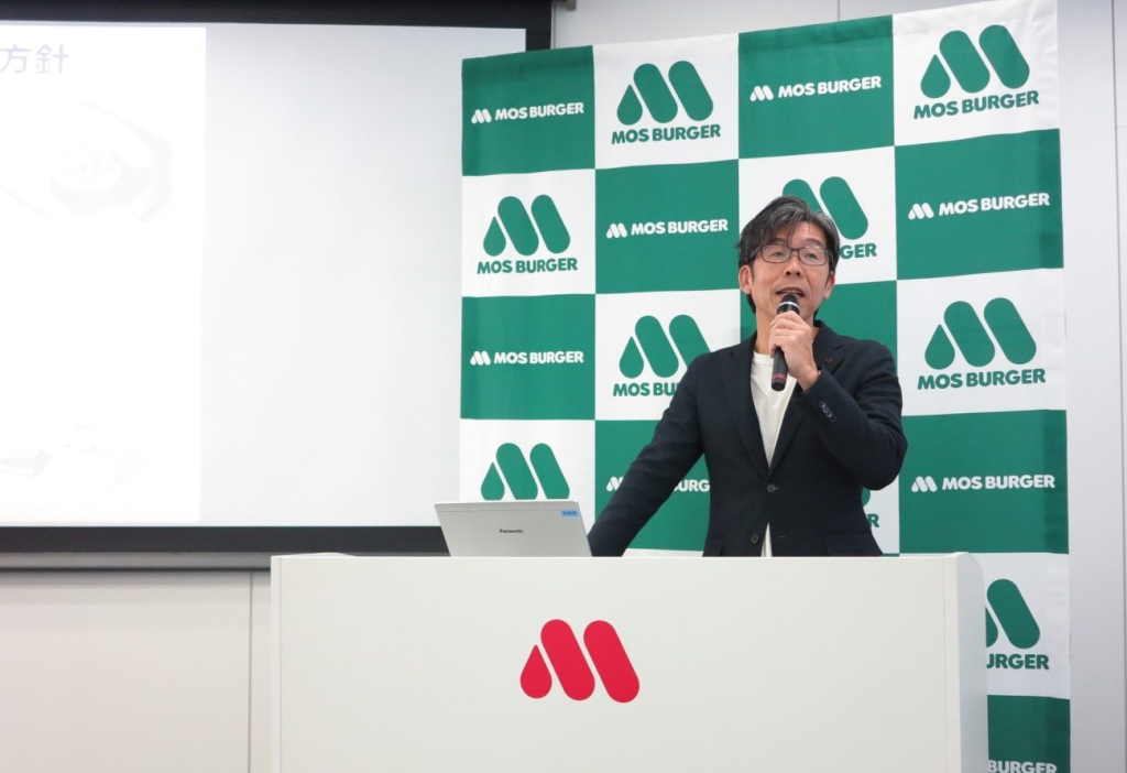 モスフードサービス マーケティング部長の目黒広朗氏