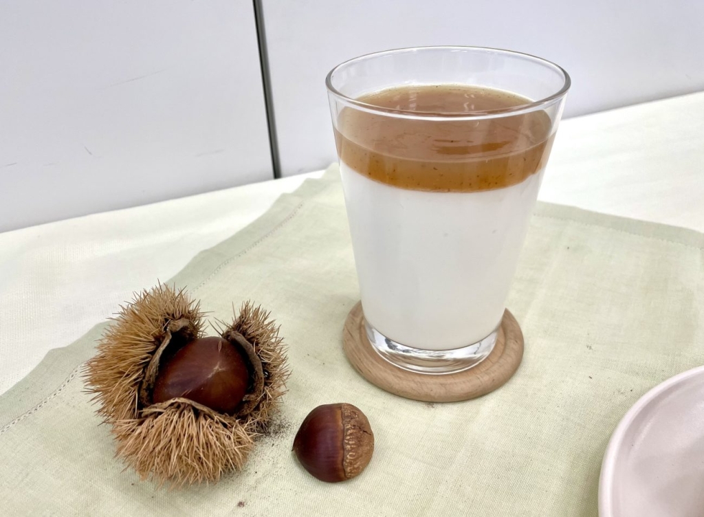 モスバーガー「まぜるシェイク 栗」