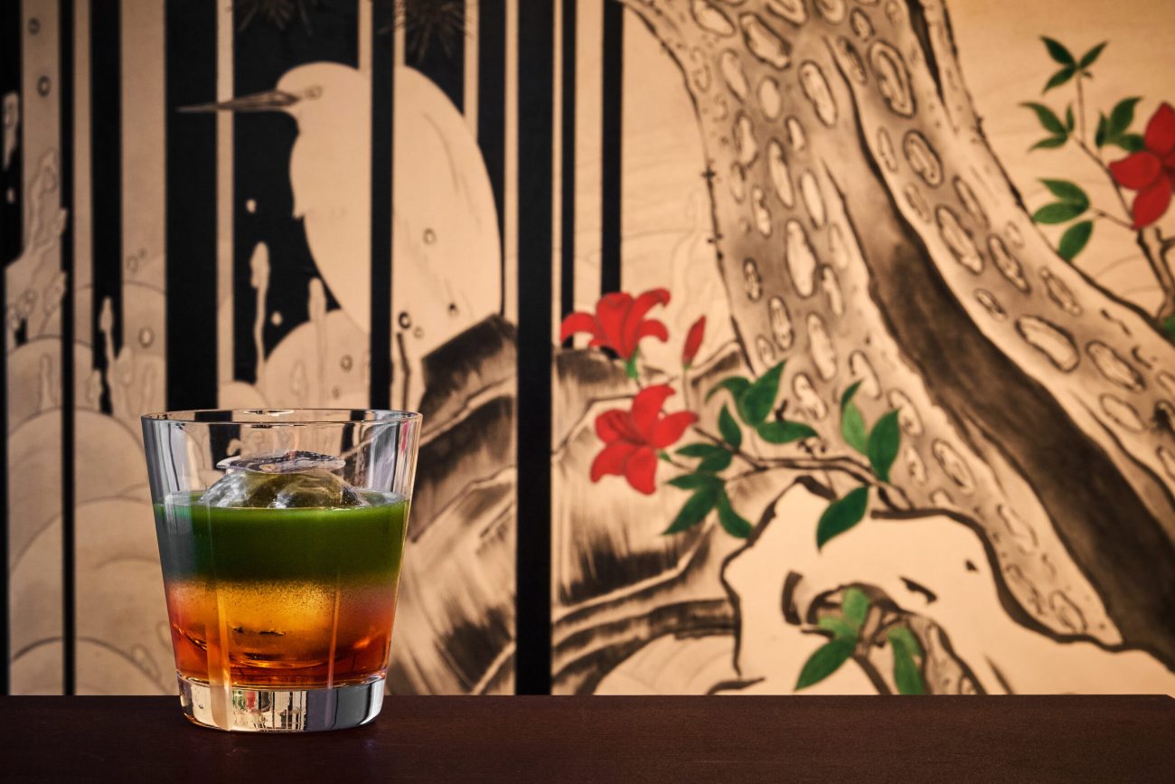 ホテルグランバッハ東京銀座で提供するカクテル「THE CONNECTION」